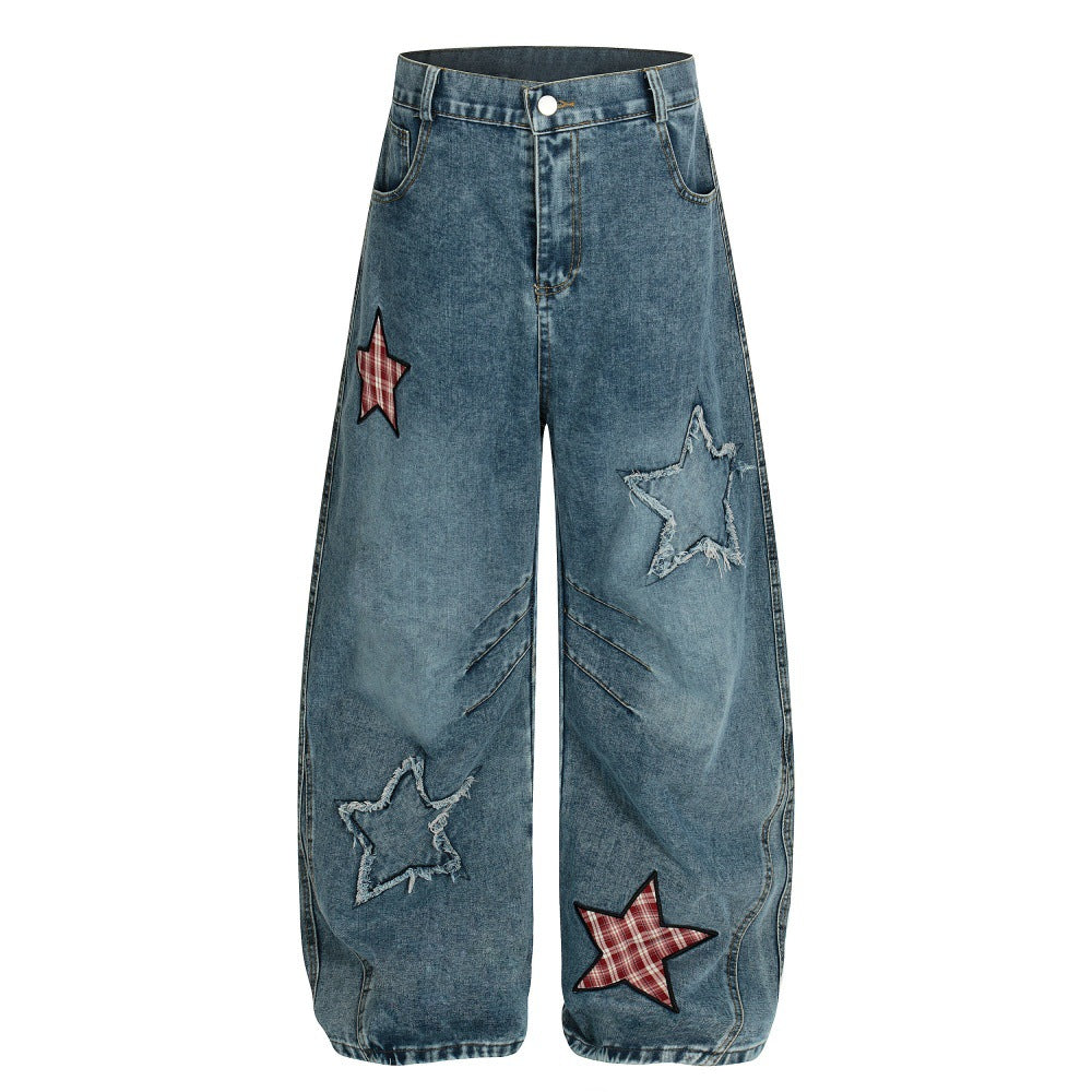 Star spangled denim