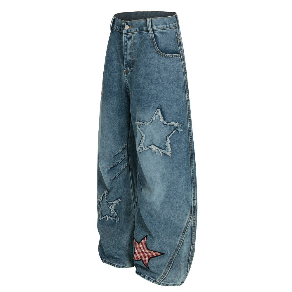 Star spangled denim