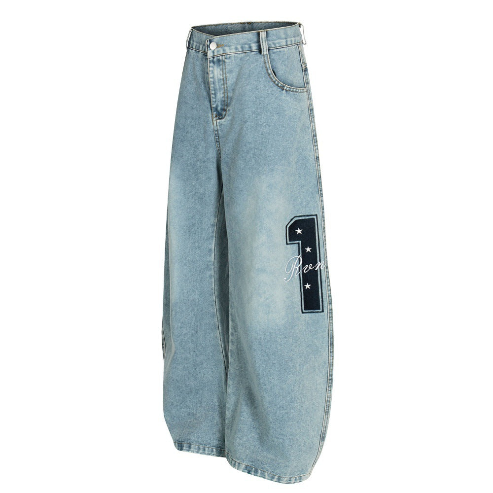 Five pointed star denim