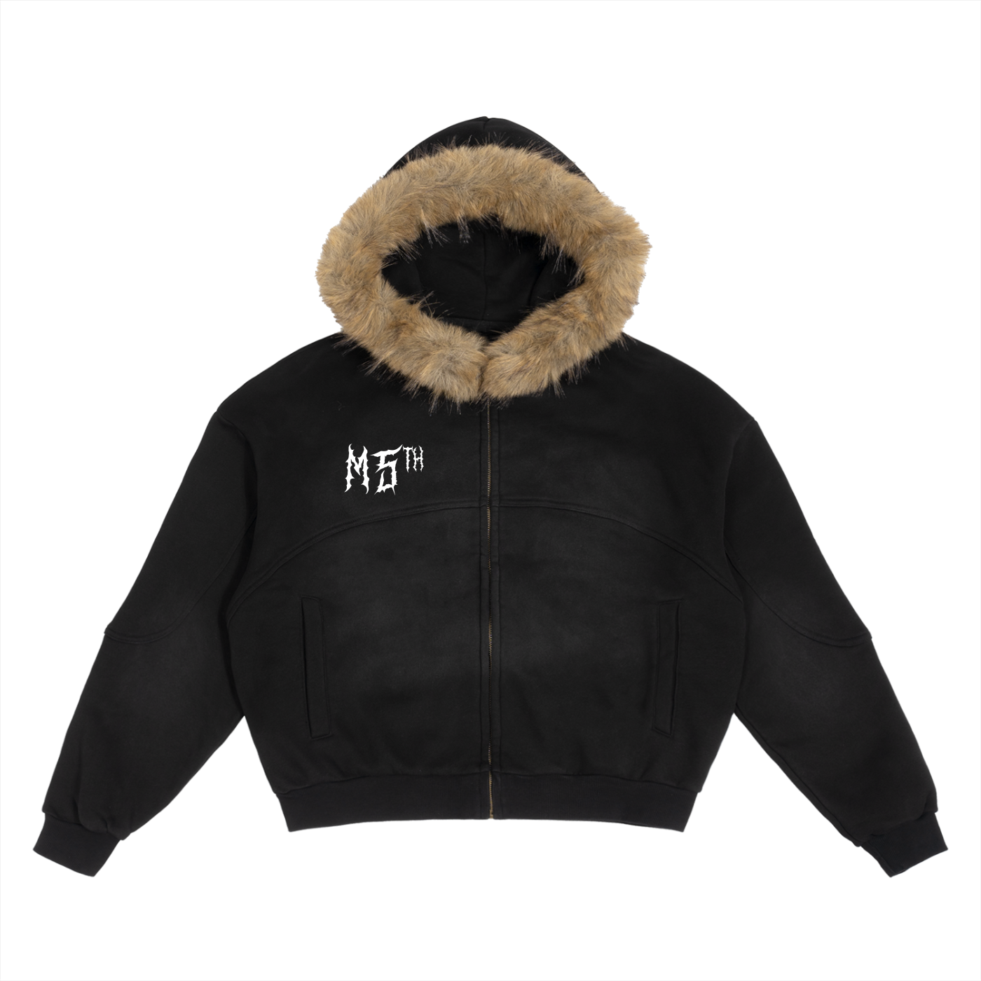 M5 Detachable Fur Hoodie